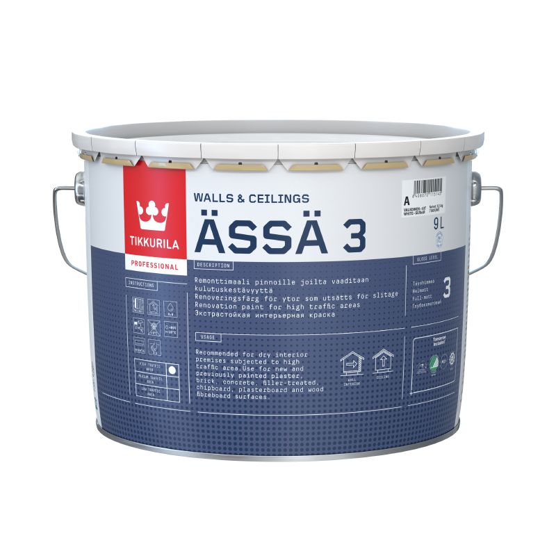 阿飒内墙漆3° 9L